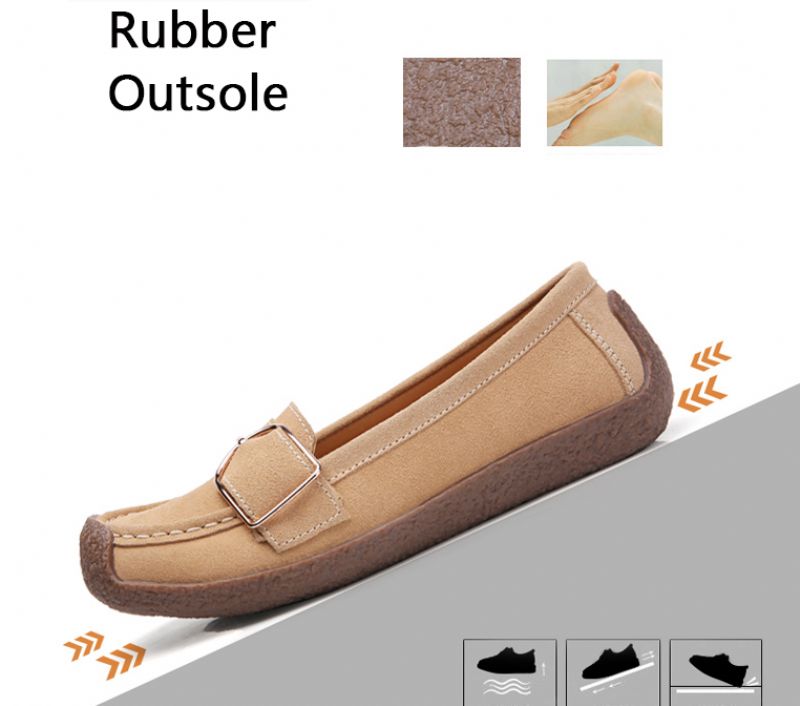 Naisten Nena Loafer -kengät - Beige