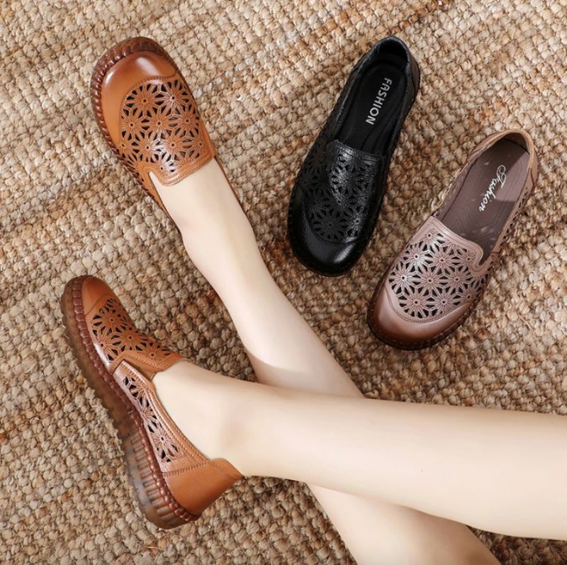 Naisten Olga Loafer -kengät - Khaki