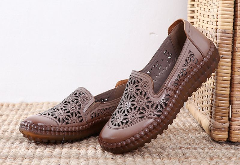 Naisten Olga Loafer -kengät - Khaki