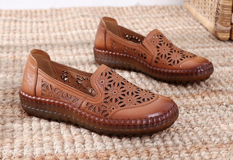 Naisten Olga Loafer -kengät - Khaki