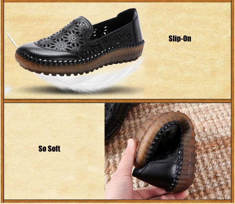 Naisten Olga Loafer -kengät - Khaki
