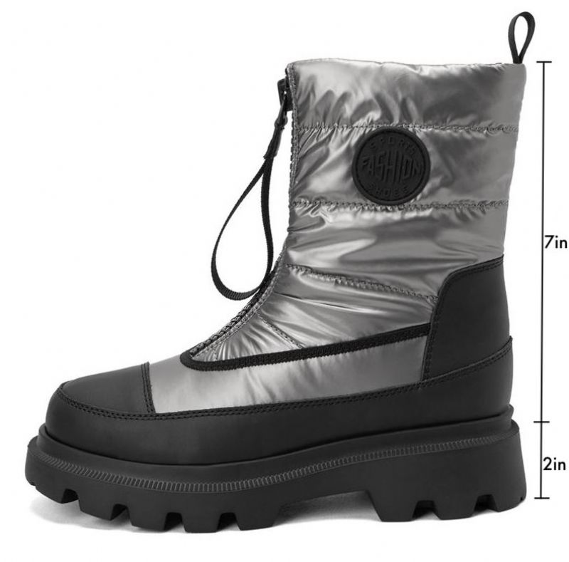 Naisten Osuna Snow Platform -saappaat - Hopea
