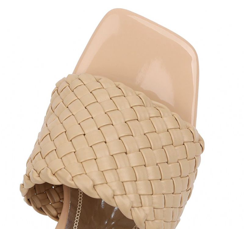 Naisten Peggy-korkokengät - Beige