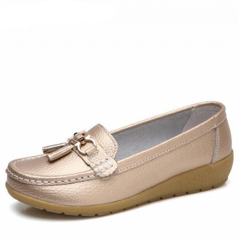 Naisten Pola Loafer-slip On Mustat Kengät - Musta