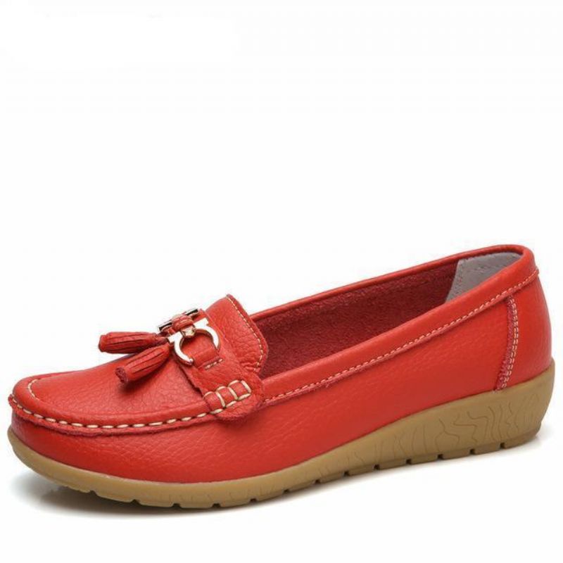 Naisten Pola Loafer-slip On Mustat Kengät - Musta