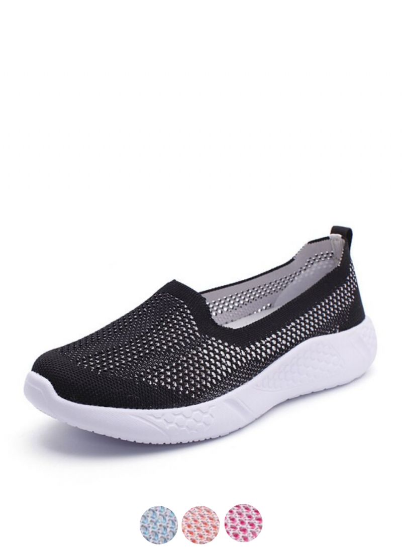 Naisten Rania Slip-on Mustat Kengät