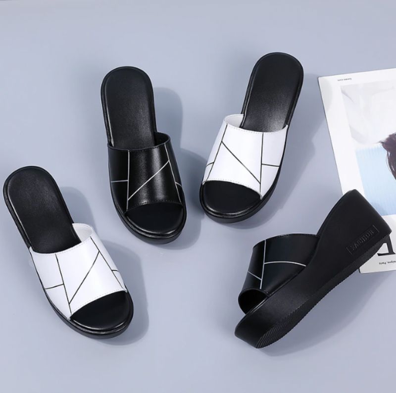 Naisten Rayuela Wedges Platform Sandaalit - Valkoinen