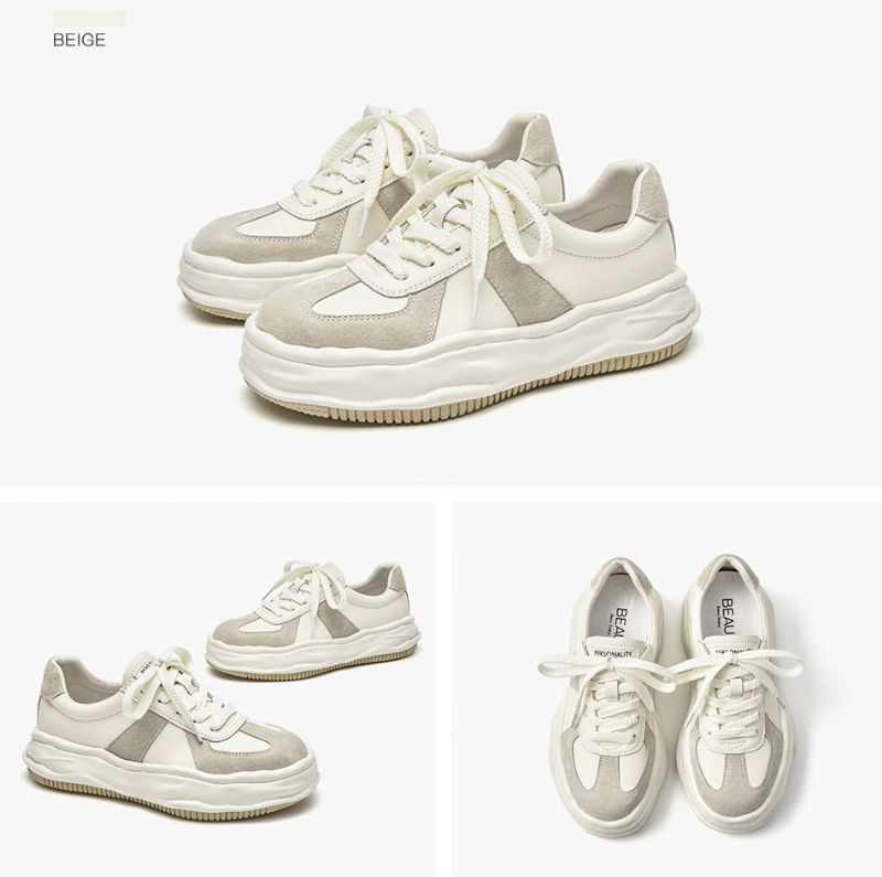 Naisten Shaina Platform Tennarit - Beige