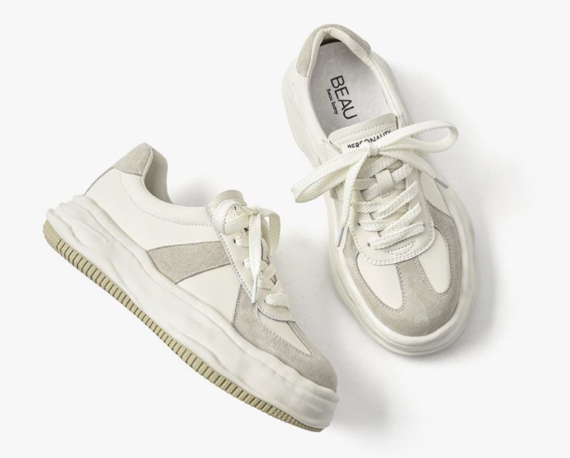 Naisten Shaina Platform Tennarit - Beige