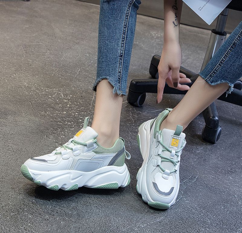 Naisten Sneaker-lenkkarit - Harmaa
