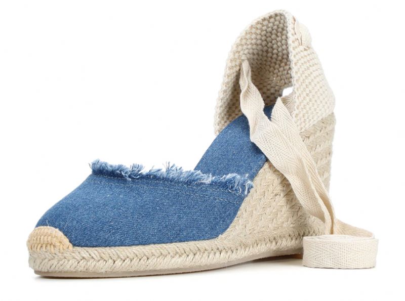 Naisten Stella Wedges -kengät - 9Cm Tumma Denim