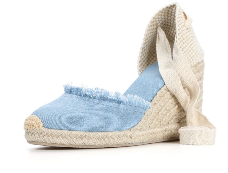 Naisten Stella Wedges -kengät - 9Cm Tumma Denim