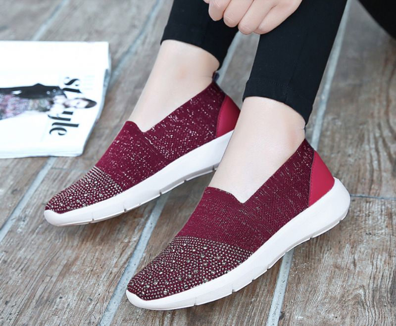 Naisten Suly Loafers -kengät - Viininpunainen