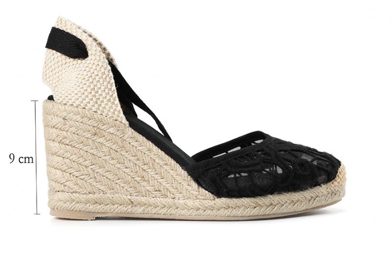 Nanda Wedges - Valkoinen Pitsi