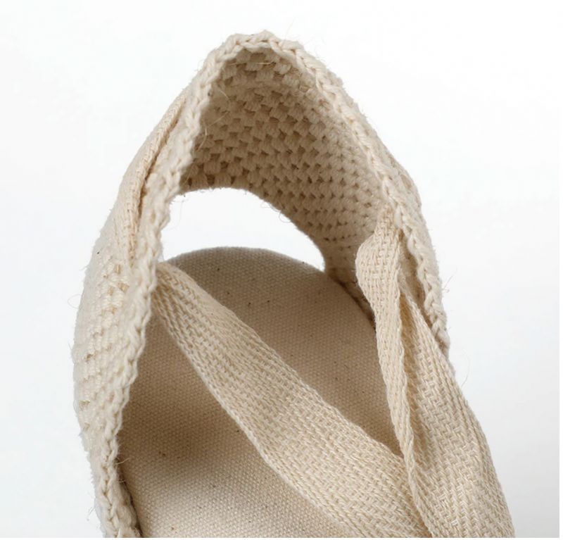 Nanda Wedges - Valkoinen Pitsi