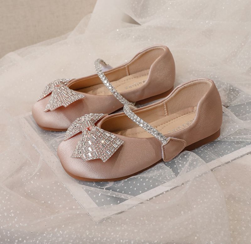 Nanny-tyttöjen Tasaiset Kengät - Beige