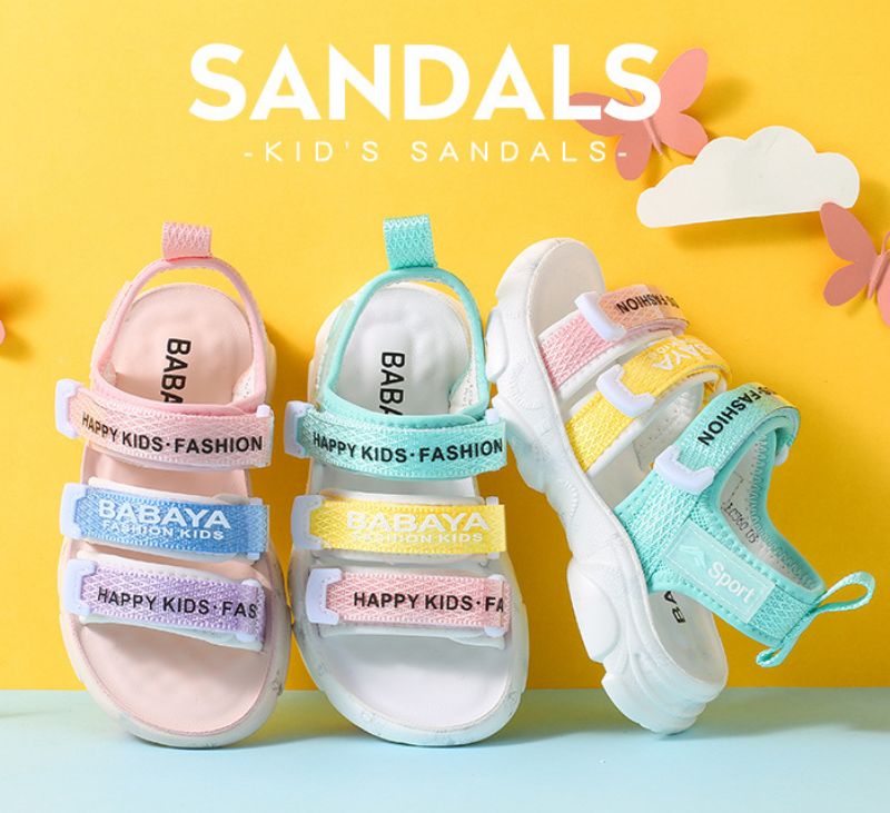 Naomi Tyttöjen Beach Sandaalit - Vihreä