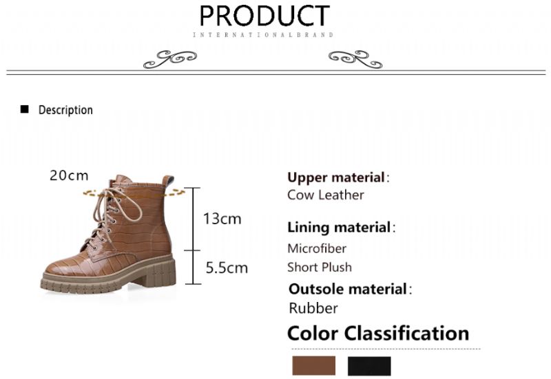 Nashira Boots Nilkkakorkeus - Ruskea Ei Pehmoa