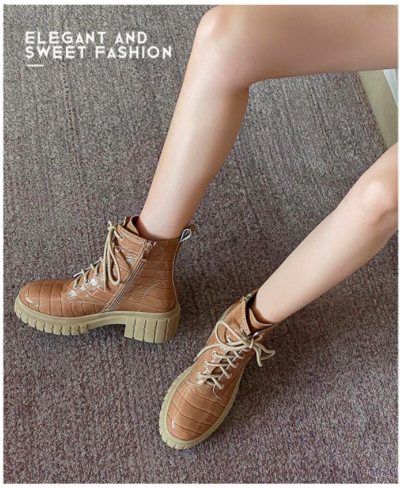 Nashira Boots Nilkkakorkeus - Ruskea Ei Pehmoa