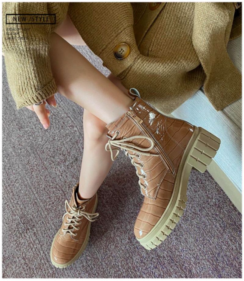 Nashira Boots Nilkkakorkeus - Ruskea Ei Pehmoa