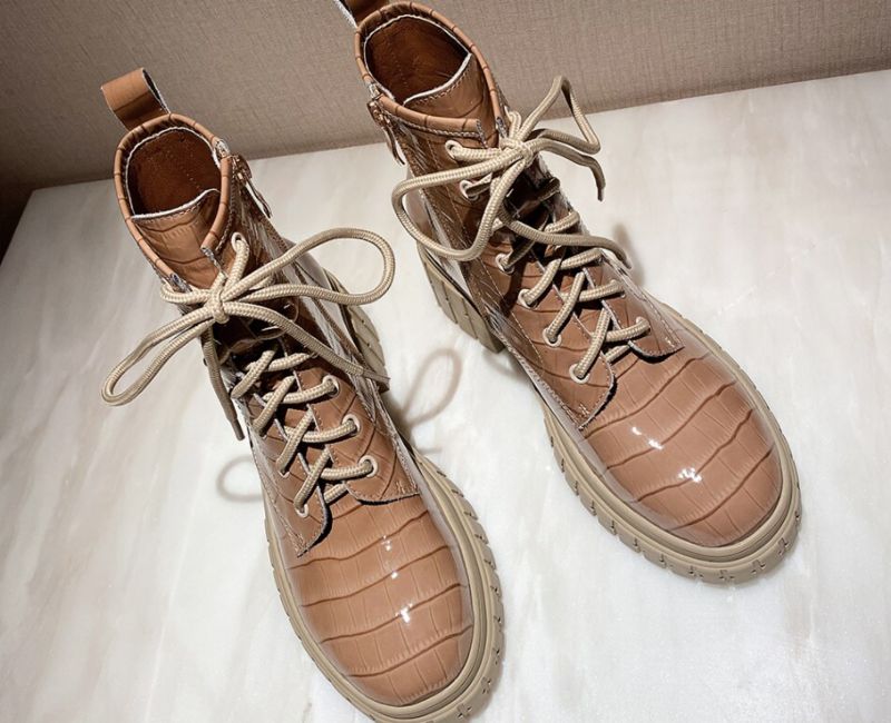 Nashira Boots Nilkkakorkeus - Ruskea Ei Pehmoa