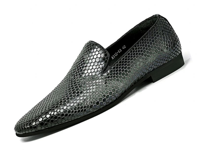 Nathanin Miesten Loafer-mekkokengät - Harmaa