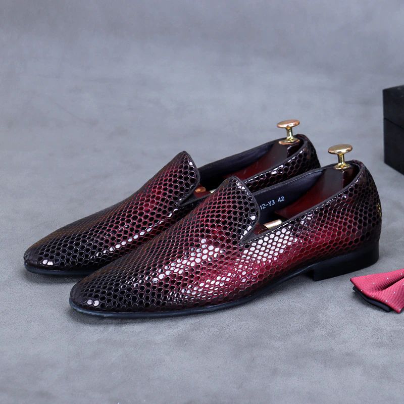 Nathanin Miesten Loafer-mekkokengät - Harmaa