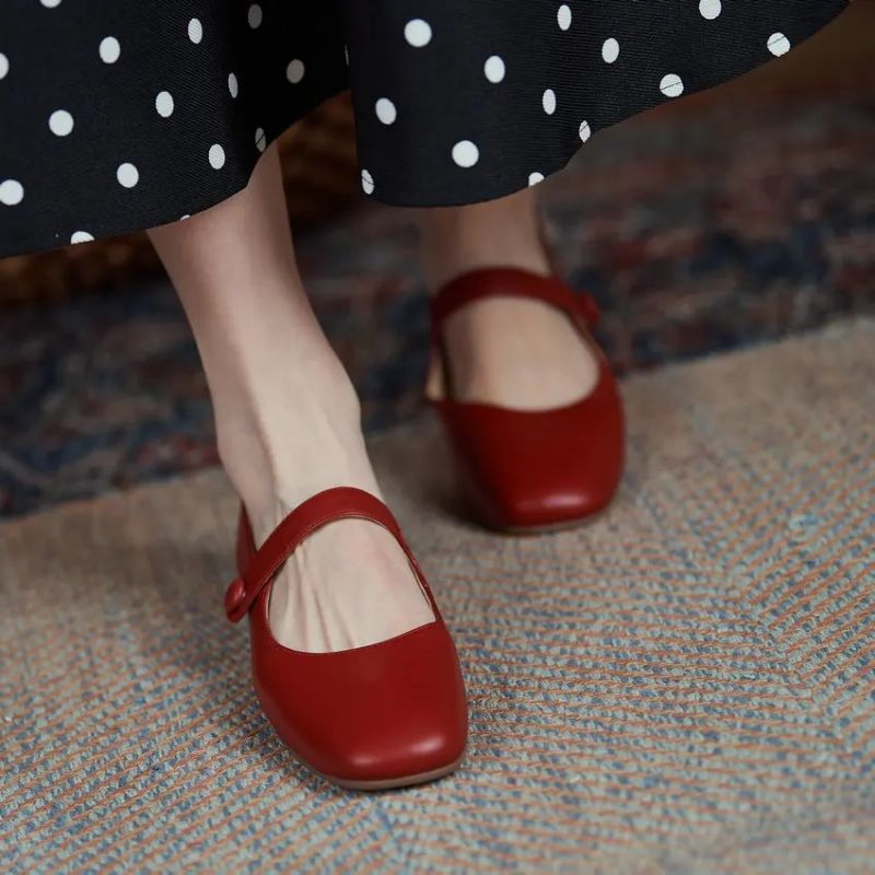 Nayi Naisten Koukku \u0026 Loop Loafer - Punainen