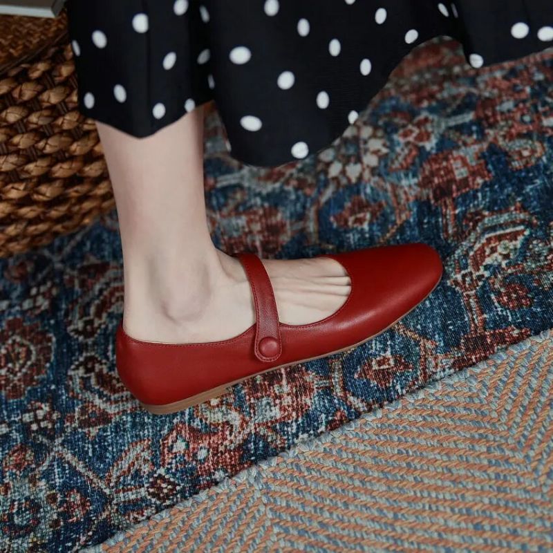 Nayi Naisten Koukku \u0026 Loop Loafer - Punainen