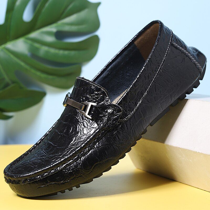 Neddy Miesten Loafers Vapaa-ajan Kengät - Musta