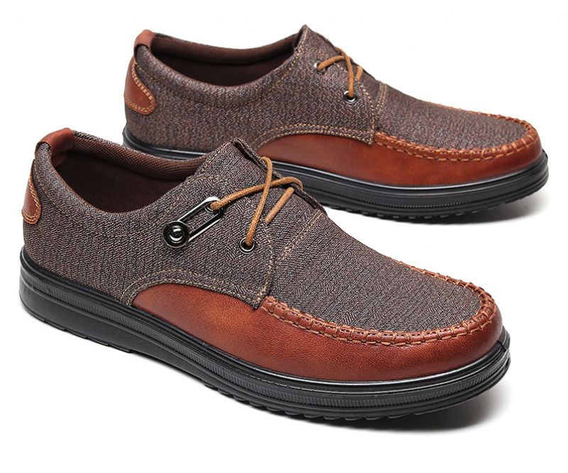 Neil Miesten Loafers -muotikengät - Ruskea