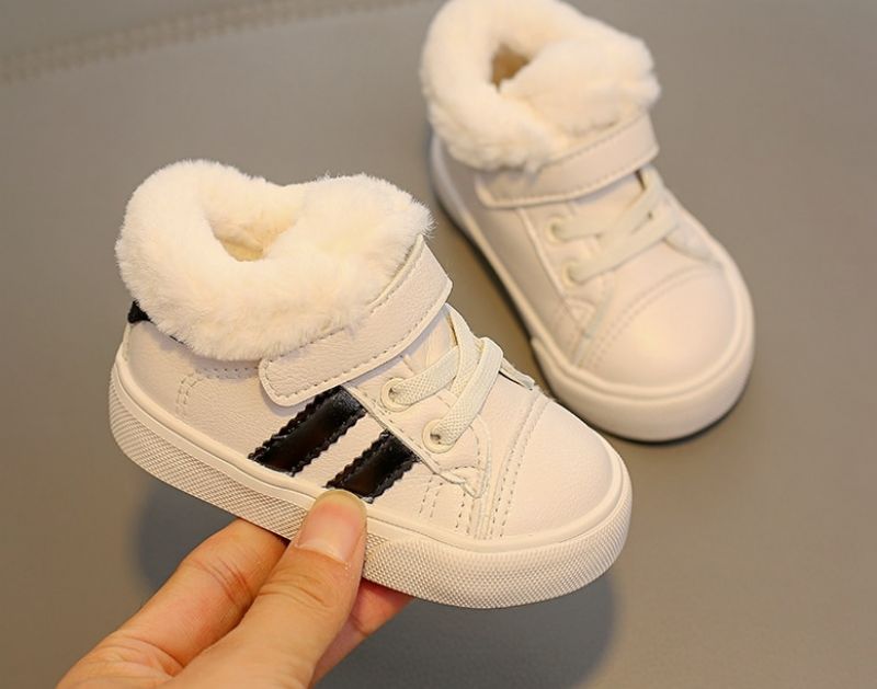 Nein Baby Boysin Lämpimät Tennarit - Punainen