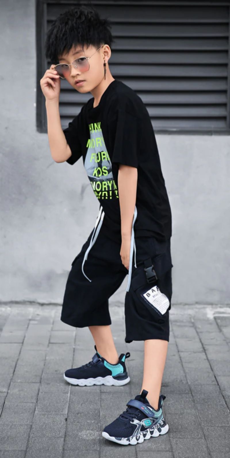 Neitan Boysin Muotilenkkarit - Navy