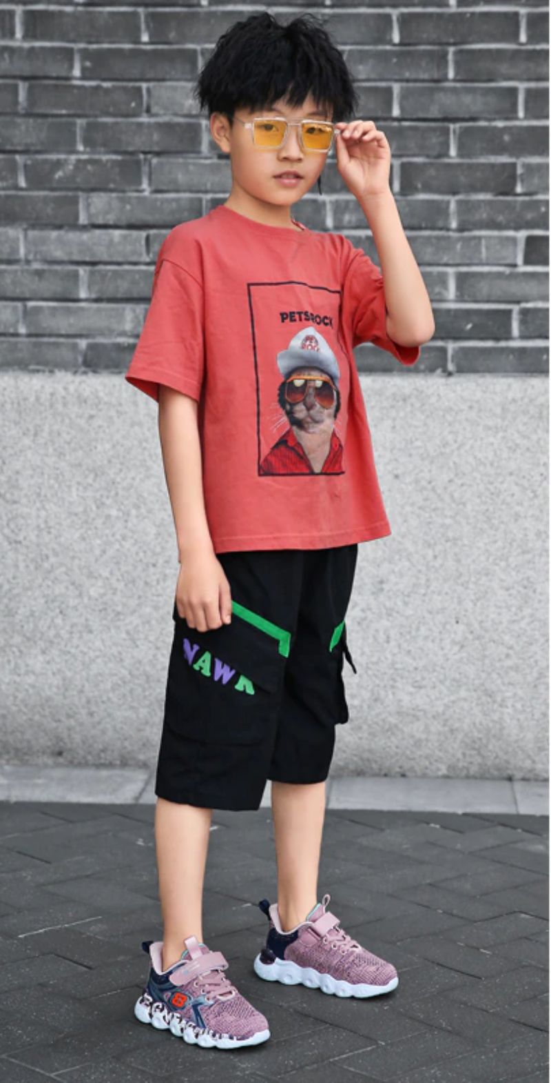 Neitan Boysin Muotilenkkarit - Navy