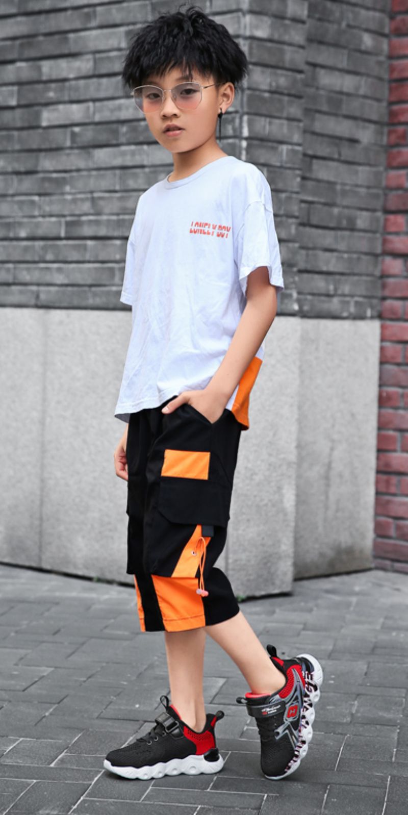 Neitan Boysin Muotilenkkarit - Navy