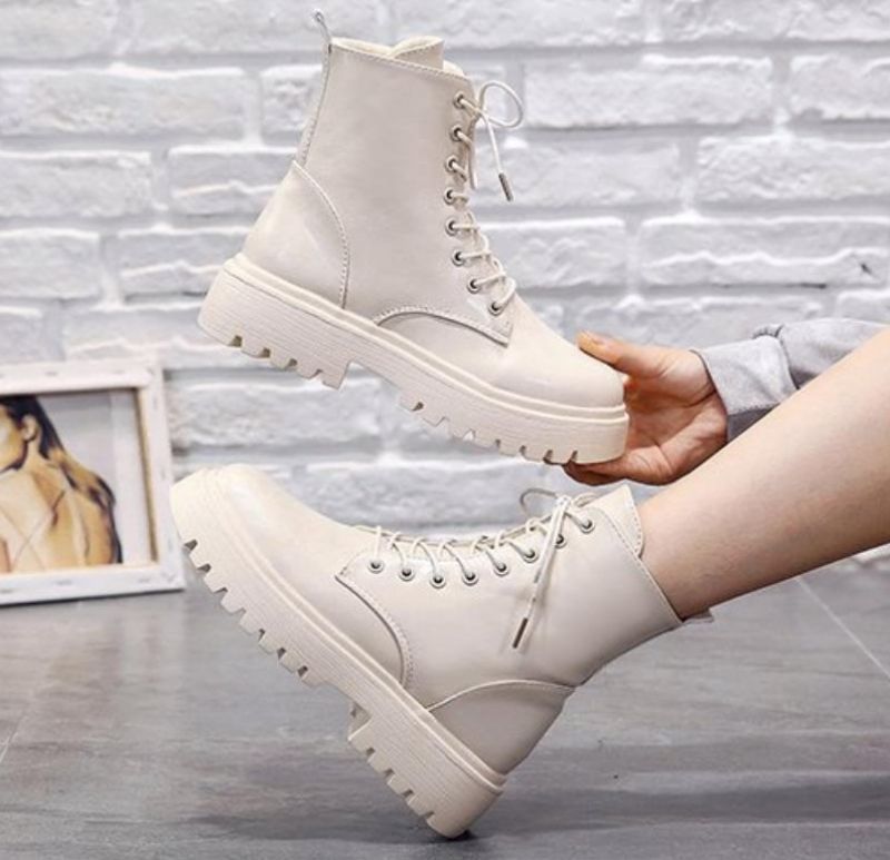 Nico Boots Nilkkakorkeus - Beige Turkisella