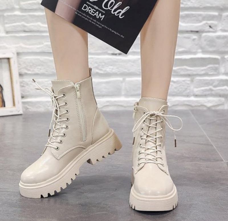Nico Boots Nilkkakorkeus - Beige Turkisella