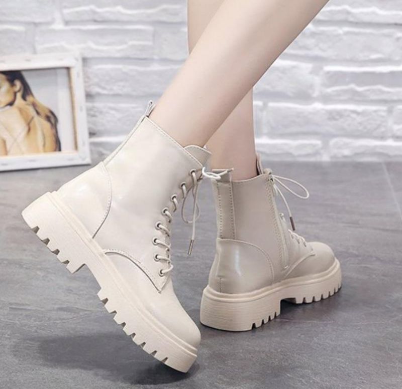 Nico Boots Nilkkakorkeus - Beige Turkisella