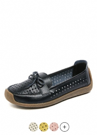 Nicole Naisten Kesäiset Slip-on Loafer Mustat Kengät