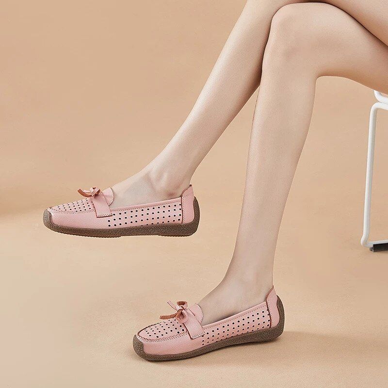 Nicole Naisten Kesäiset Slip-on Loafer Mustat Kengät - Musta