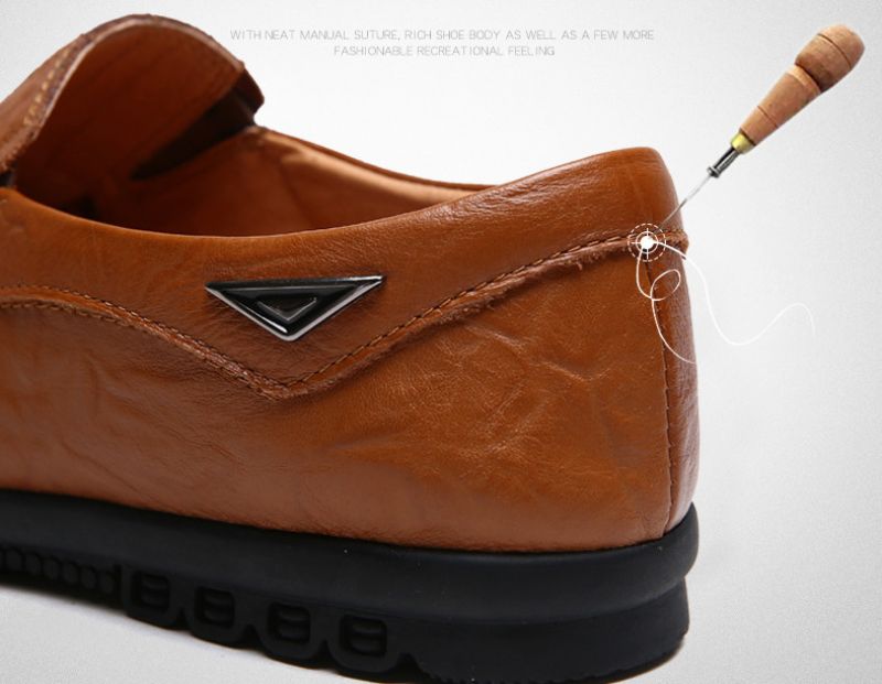 Noah Miesten Loafers -mekkokengät - Kahvi