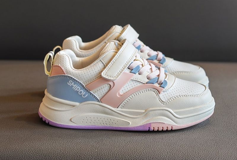 Nogue Unisex Lasten Rennot Tennarit - Pinkki