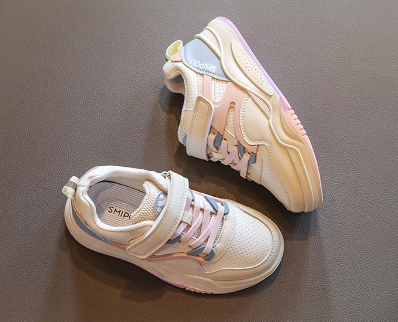 Nogue Unisex Lasten Rennot Tennarit - Pinkki