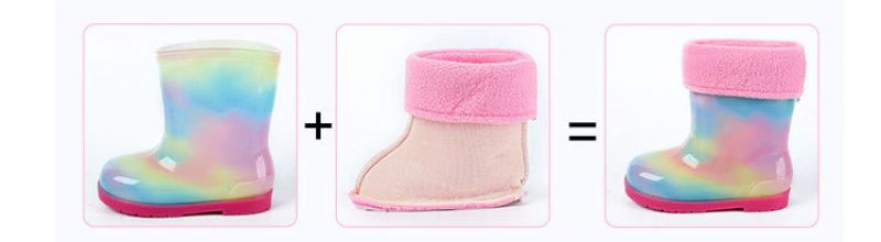 Nunier Tyttöjen Lumisaappaat - Multi Fur