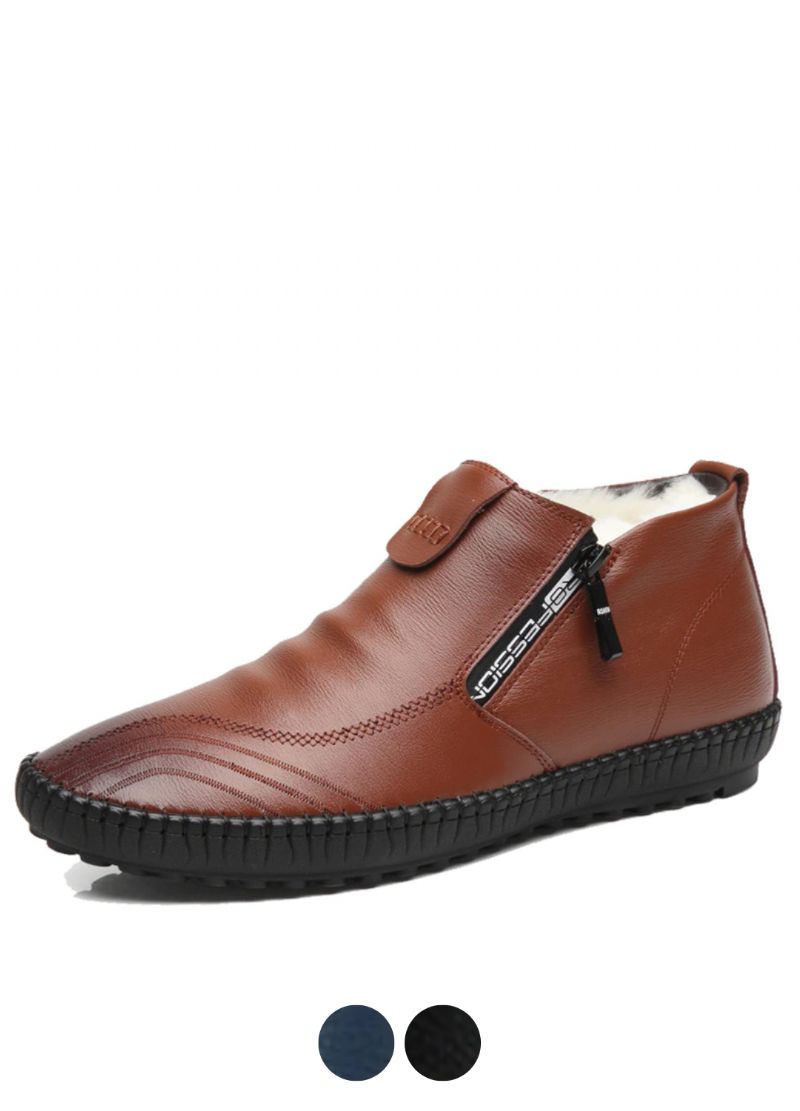 Olimar Miesten Loafers Lumikengät