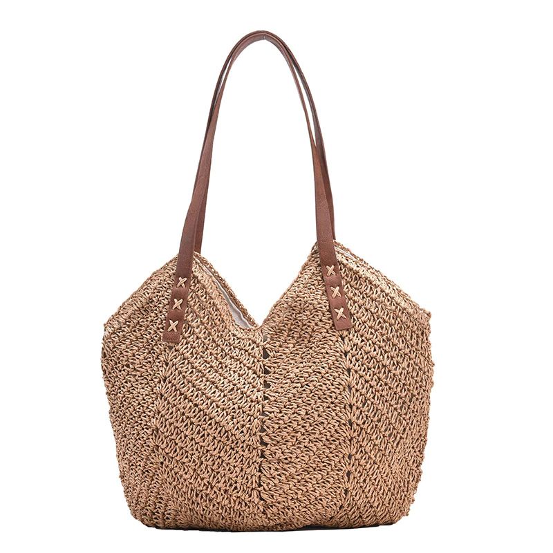 Oliver Naisten Käsilaukku Woven Beach - Khaki
