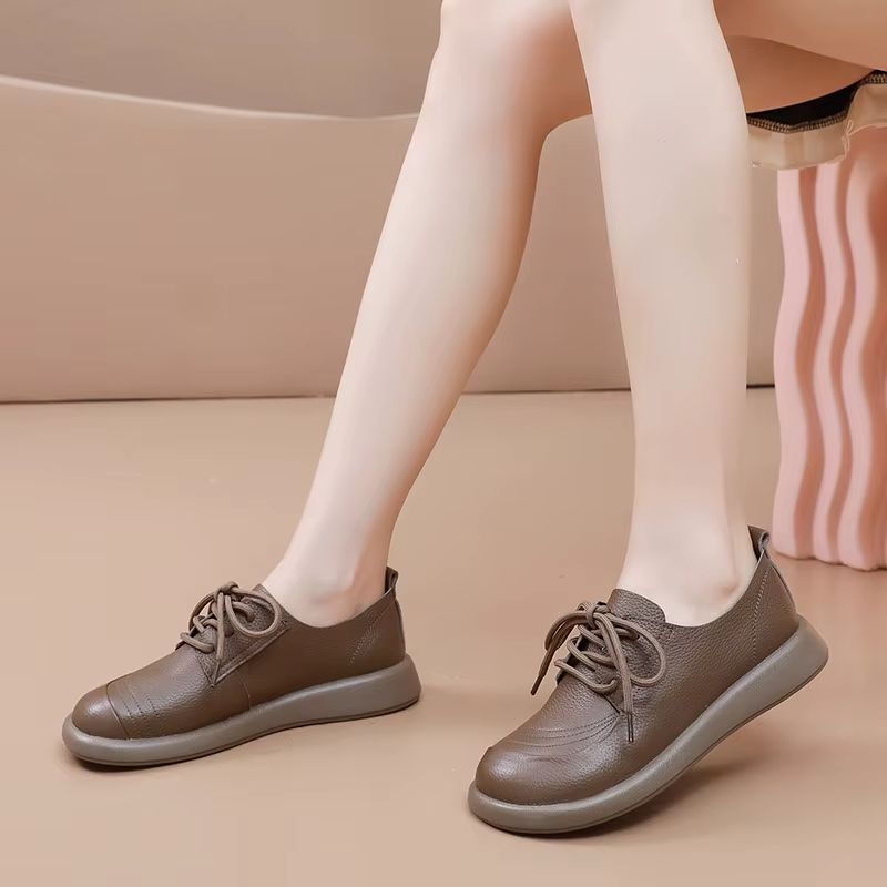 Olivia Naisten Litteät Loaferit - Aprikoosi