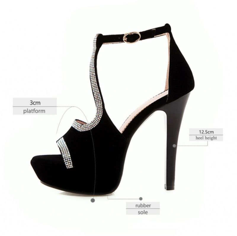 Olympia Heels - Musta