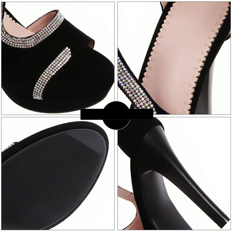 Olympia Heels - Musta
