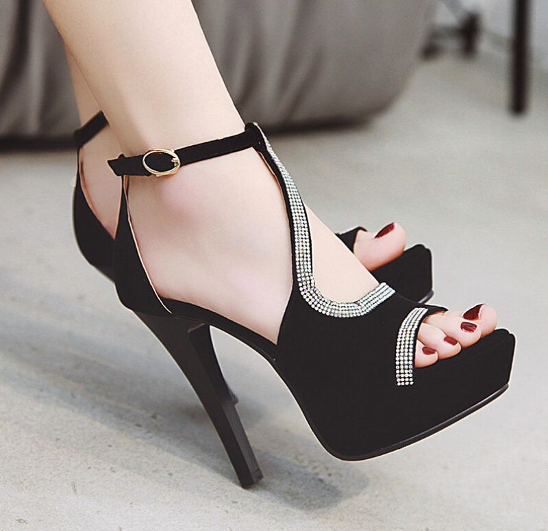 Olympia Heels - Musta